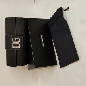 Dolce & Gabbana Empty Eyeglass Case & Box